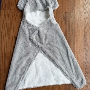 Pottery Barn Kids - Elephant Faux Fur Hooded Baby Towel